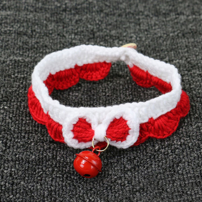 Pet Cat Collar Small Dog Jewelry Bow