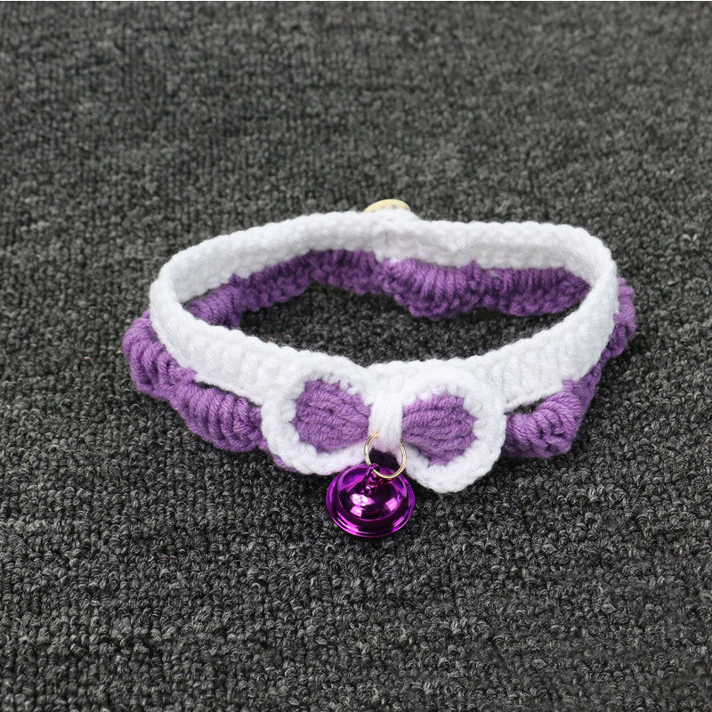 Pet Cat Collar Small Dog Jewelry Bow