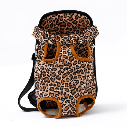 Portable Chest Shoulder Pet Bag Breathable Travel Pet Bag