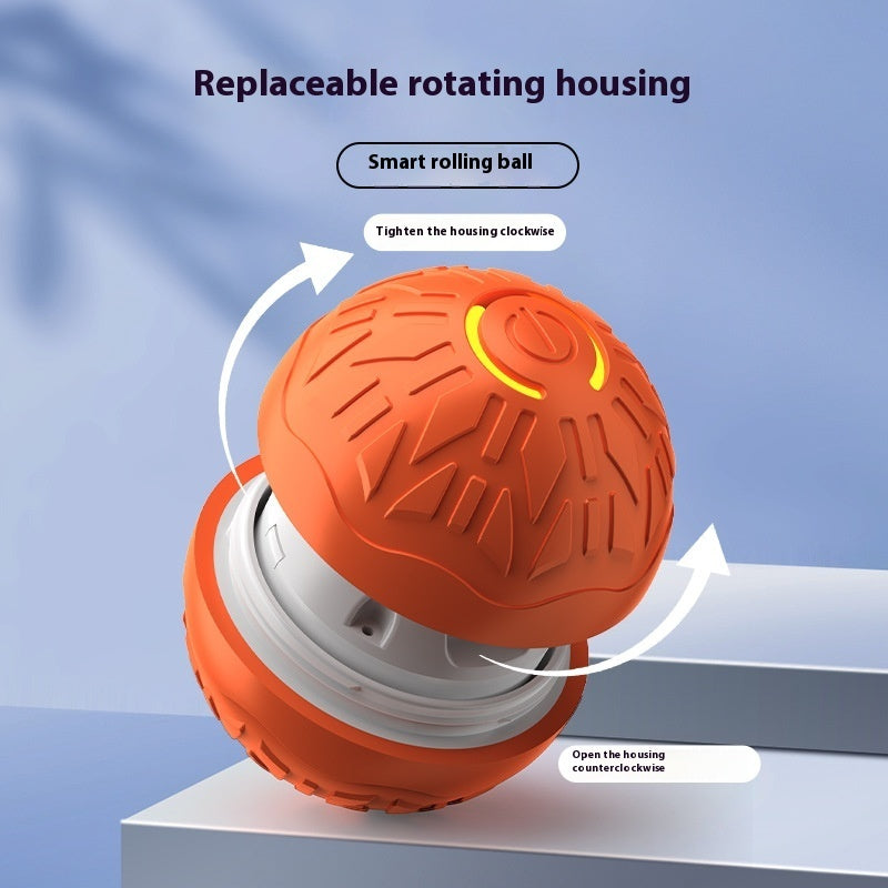 Pets Electric Jumping Ball Automatic Dog-teasing Luminous Pet Products