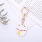 Pet Jewelry Keychain Painted Keychain Cute Dog Keyring