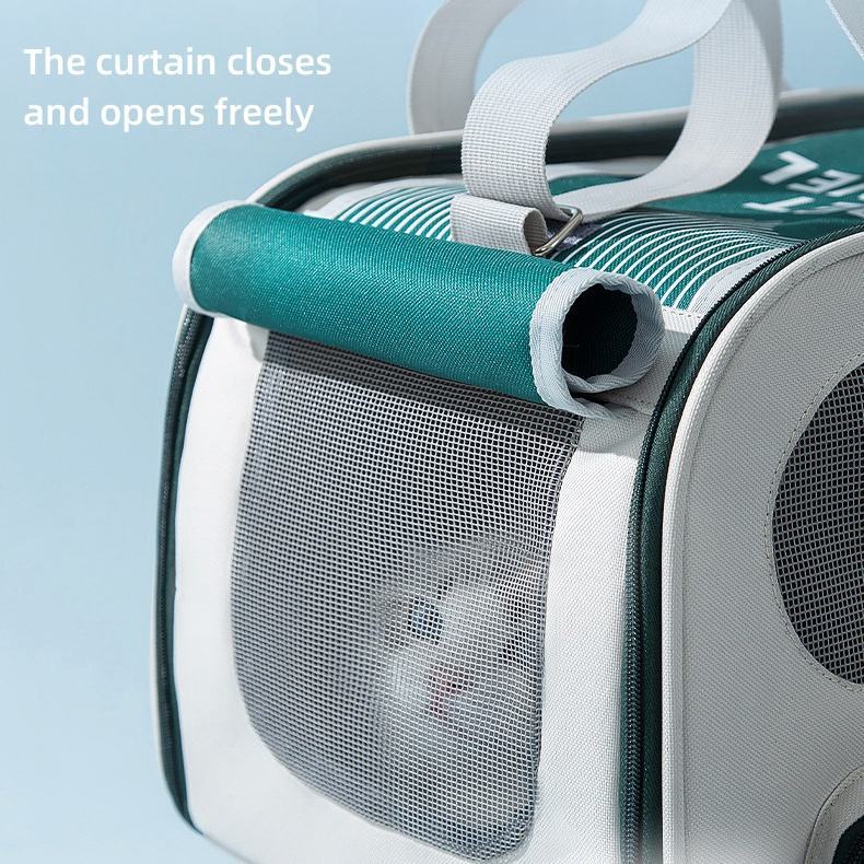 Pet Carrier Bag Soft Sided Collapsible Portable 